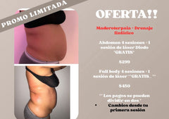 Paquete maderoterapia