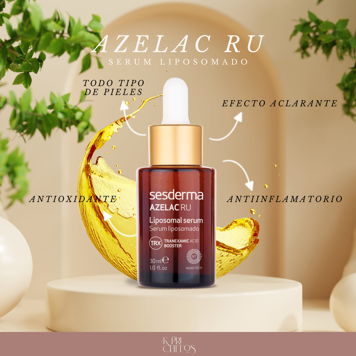 AZELAC RU (SERUM LIPOSOMADO)