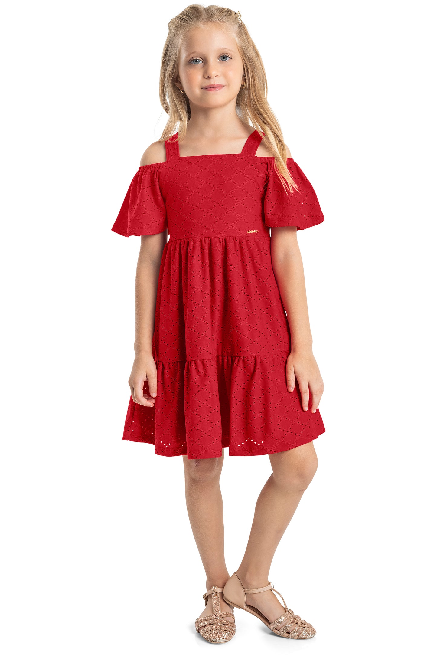 Teen Dress: Red/White