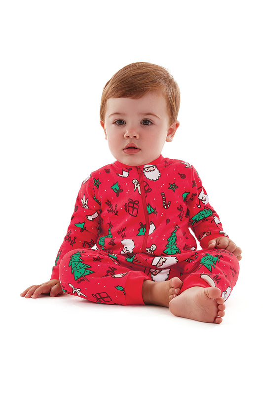 Baby Christmas Kimono