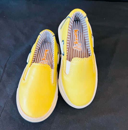 Yellow Leather shoes